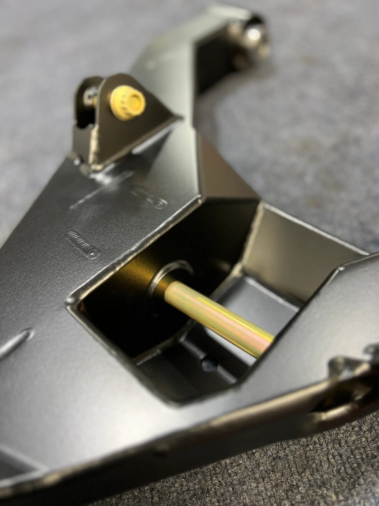 KIBBETECH RAM 1500 TRX 21-24 / FABRICATED LOWER A-ARMS / BLACK WITH RED BADGE / ADS - KING SHOCKS