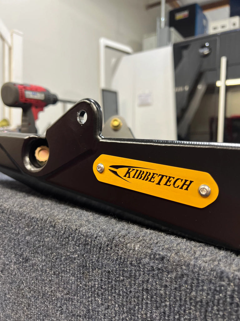 KIBBETECH RAM 1500 TRX 21-24 / FABRICATED LOWER A-ARMS / BLACK WITH RED BADGE / ADS - KING SHOCKS