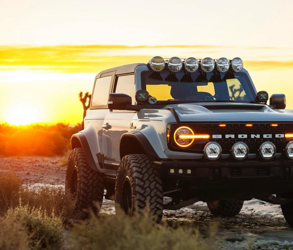 Hammer Built Bronco Triple S1 Flush Fit Fog Lights