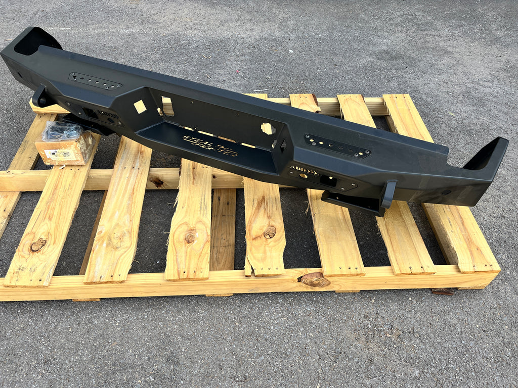 OPEN BOX (WILL CALL ONLY) ADD 2019-2021 Chevy/GMC 1500 Stealth Fighter Rear Bumper w/ Exhaust Tips