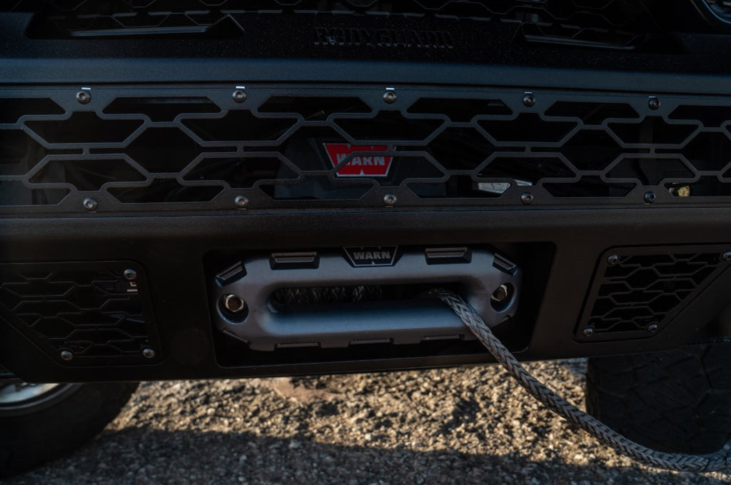 21-24 Ram TRX Freedom Series - Baja Front Bumper (Winch Mount) Textured Black, BLK Oxide Bolts