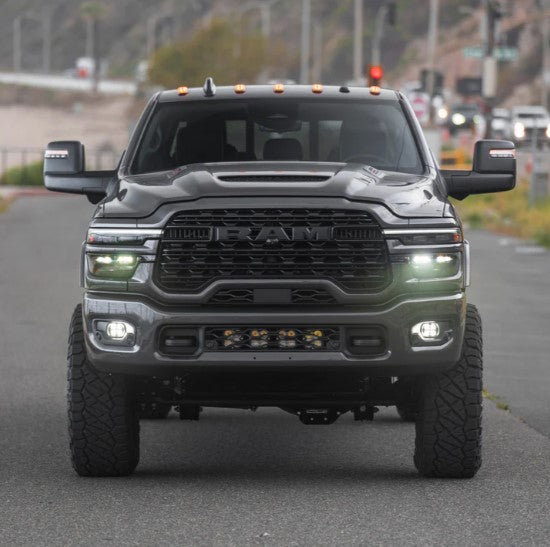 CJC Built 2019-2025 5th Gen Ram 2500/3500 Front Bumper Light Cradle System
