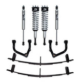 ELEMENT HARD PARTS Middy Pkg Chromoly Tube Uniball UCA, FOX Performance Series, Rear Mini Pack, 2007+ Tundra 2/4WD