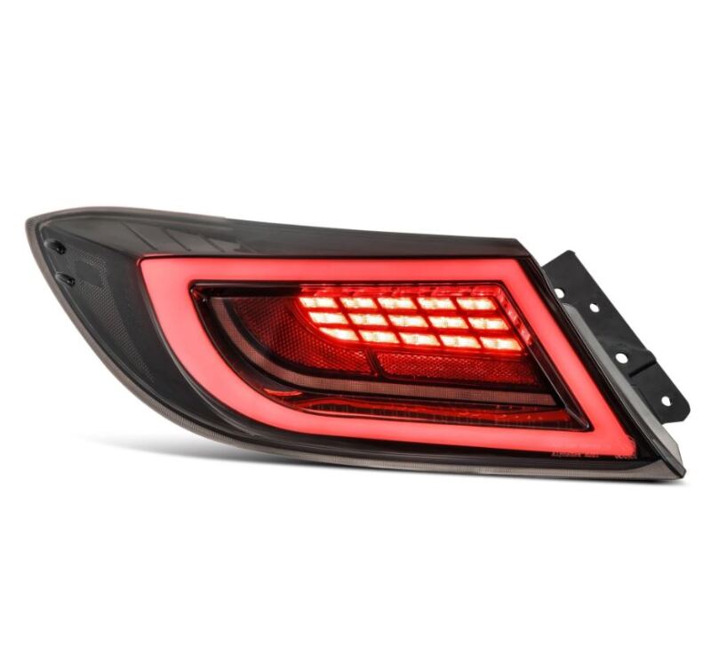 AlphaRex 22-24 Toyota GR86 LUXX LED Taillights Black Smoke