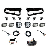 Baja Designs 21-25 Ford Bronco Squadron 2.0 Pro (Spot) / S2 Sport D/C W/C FPK Steel Bmpr w/UP -Clear