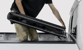 Access LOMAX 2024 Toyota Tacoma 5ft Bed Folding Hard Cover - Black Urethane
