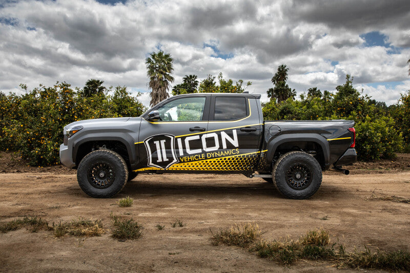 ICON 24 Tacoma 1.25-3in Stage 4 Suspension System Tubular Overland Rear Coils