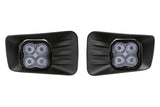 Diode Dynamics 07-20 Chevrolet Suburban/Avalanche/Silverado 1500-3500/HD/Tahoe SS3 LED Fog Light Kt