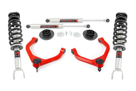 Rough Country 3 Inch Lift Kit Ram 1500 4WD (2012-2018 & Classic) - RED UCA's