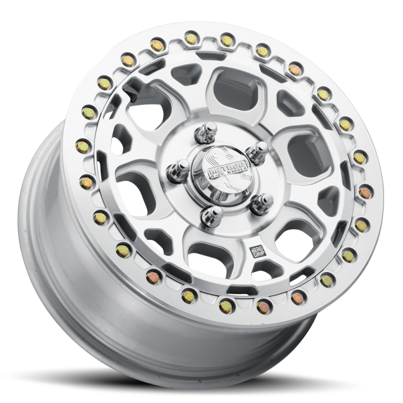Method MR416 Beadlock 15x7 / 5x4.5 / 55mm Offset / 68.00mm Bore - Machined Clear Coat Wheel