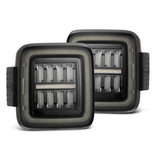 Load image into Gallery viewer, AlphaRex 18-23 Jeep Wrangler JL NOVA Prismatic LED Taillights Alpha-Black