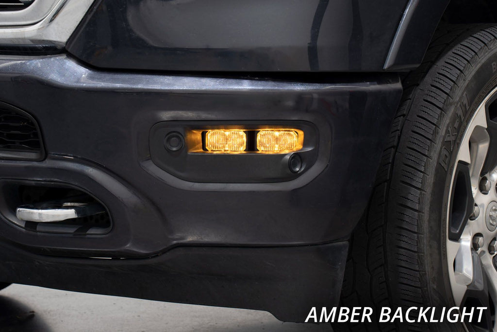 Diode Dynamics Stage Series Fog Pocket Kit for 2019-2024 Ram 1500 w/ OEM LEDs