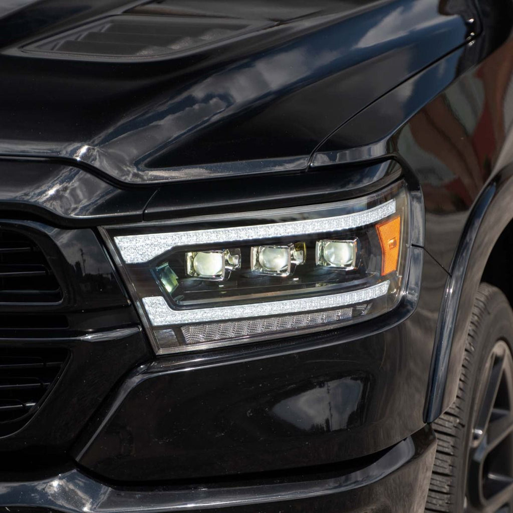 2019-2024 Ram 1500 Sequential LED Projector Headlights (pair)
