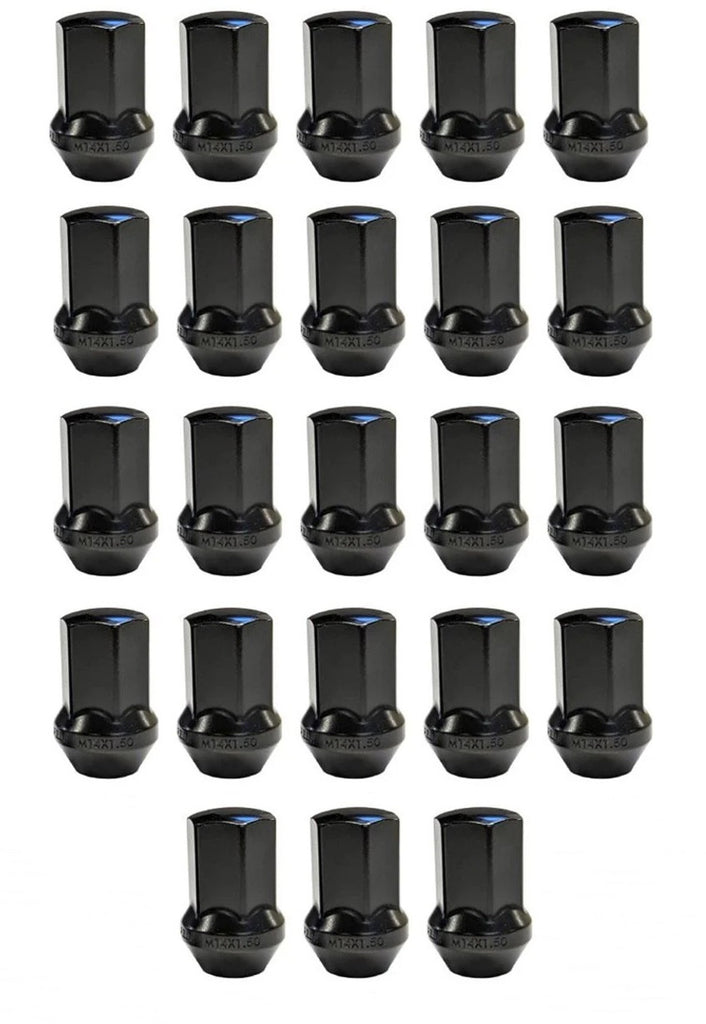Ram 1500 DT  Factory OEM Lugs 14x1.5mm 22 Hex - Large Seat Black Lug Nuts