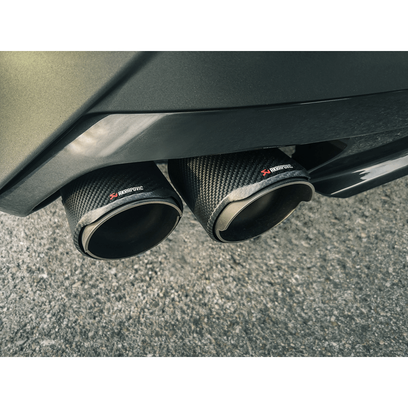 Akrapovic 2019 BMW Z4 M40i (G29) Slip-On Line (Titanium) w/Carbon Fiber Tips