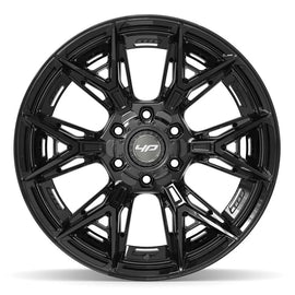 4PLAY 20x10 4P40 Gloss Black - 6x135 + 6x139.7 -18ET