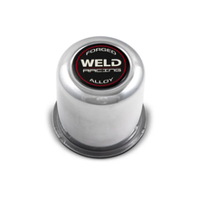 Load image into Gallery viewer, Weld Drag Sport Forged Center Cap 5 Lug 3.16in OD x 3.20in Tall DFS PT Weld Polished