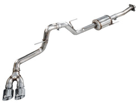 AWE 21-25 Ford F150 (14th Gen Reg Cab) Cat-Back Exhaust - 4.5in Dual Side Exit Chrome Tips