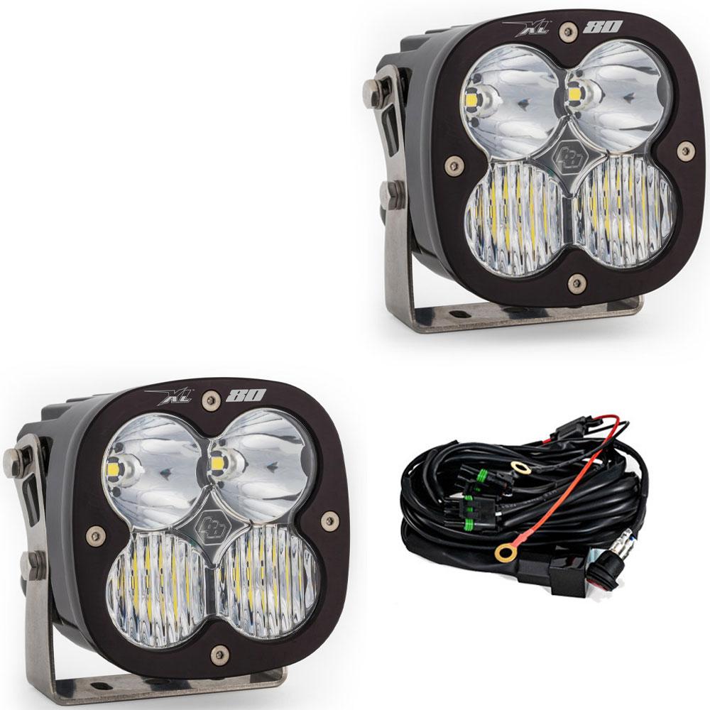 BAJA DESIGNS XL80 LED AUXILIARY LIGHT POD PAIR - UNIVERSAL