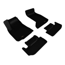 Load image into Gallery viewer, 3D MAXpider 17-23 Dodge Challenger AWD Kagu 1st &amp; 2nd Row Floor Mat - Black (4pc)