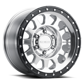Method MR315 17x8.5 0mm Offset 6x5.5 106.25mm CB Polished Wheel - Gloss Black Lip