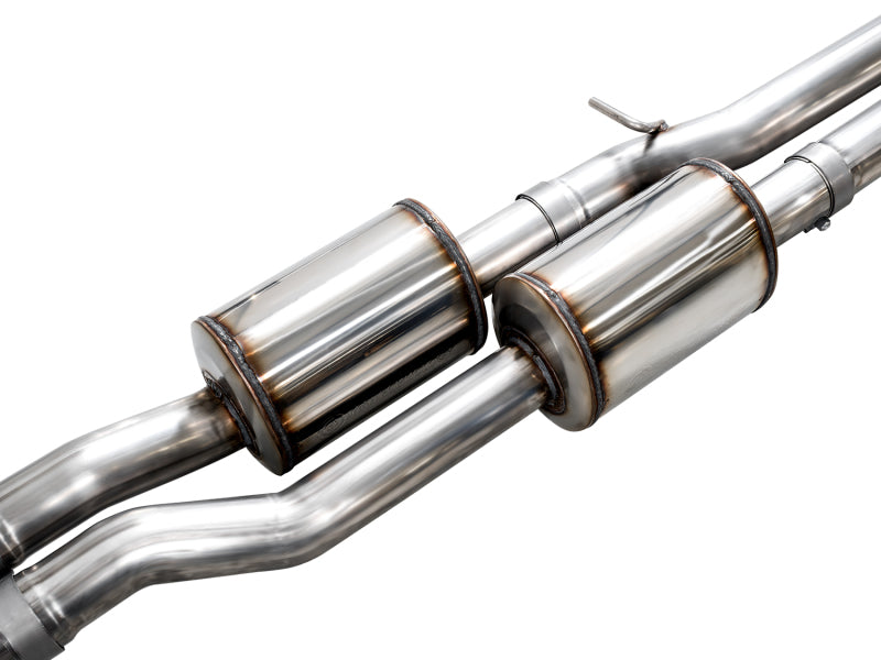 AWE 25+ RAM 1500 3.0TT 0FG Catback Touring Exhaust - Diamond Black Tips