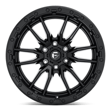 Load image into Gallery viewer, Fuel Rebel 6 20x10 -18 - 6X139.7 Matte Black