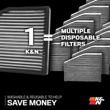 Load image into Gallery viewer, K&amp;N LIFETIME WASHABLE CABIN AIR FILTER 21-24 Ram 1500 DT / TRX 6.2 V8