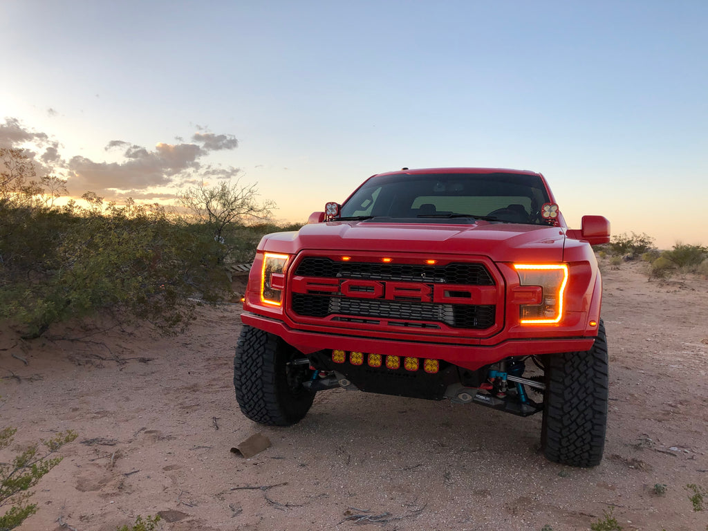 MORIMOTO FORD RAPTOR (17-20): XB LED HEADLIGHTS(AMBER DRL)