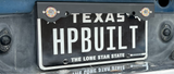 Hammer Built Multi-Function LED License Plate Bracket