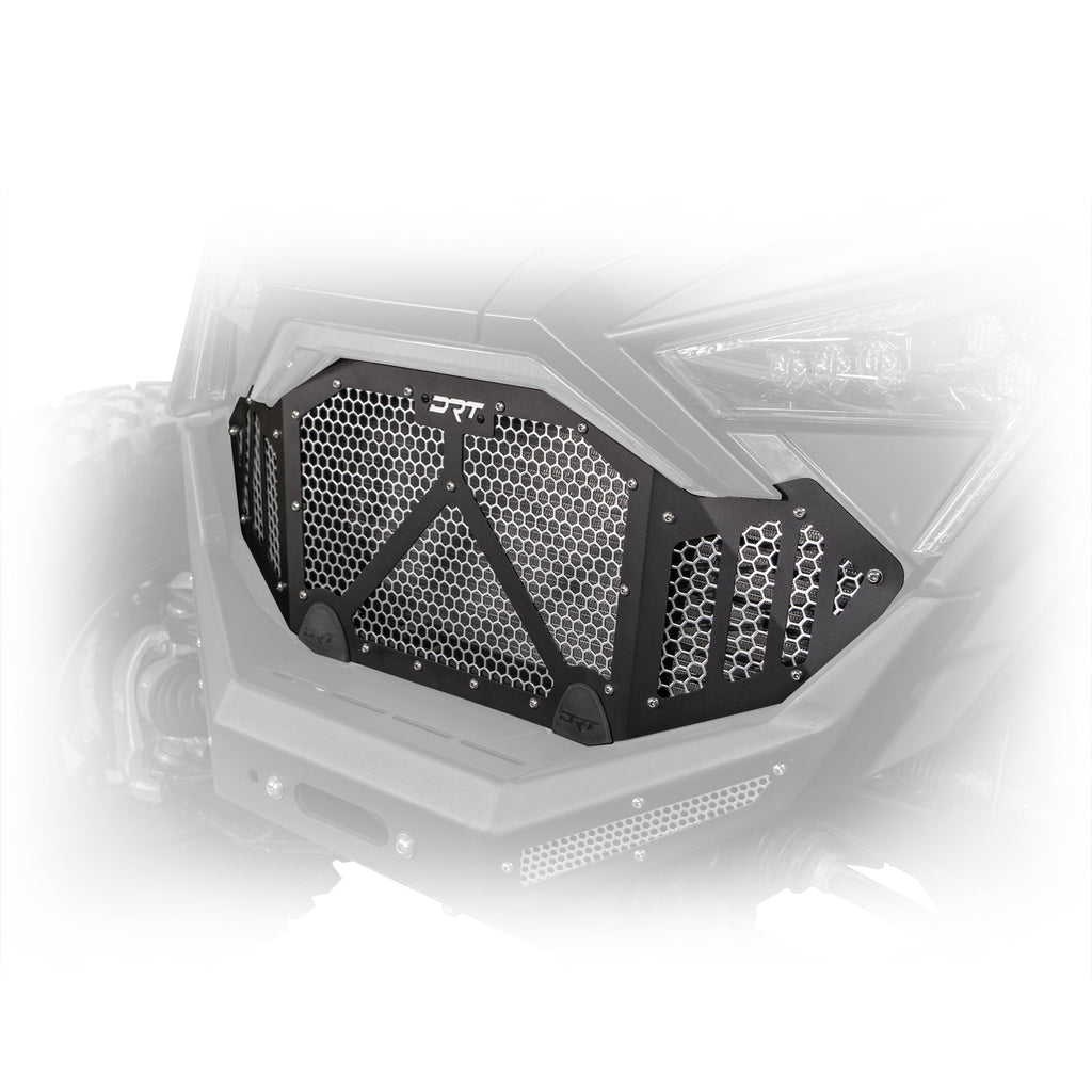 DRT RZR Pro R / Turbo R 2022-2024 Aluminum Grill Highlighted Side view