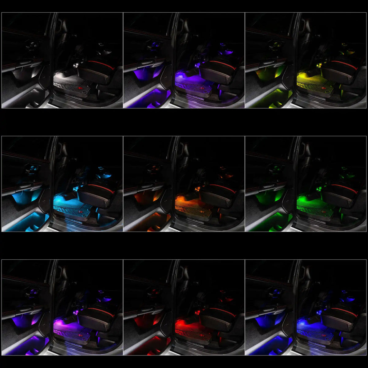 ORACLE LIGHTING 2019-2024 RAM COMPLETE INTERIOR AMBIENT LIGHTING COLOR ...