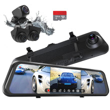 Load image into Gallery viewer, ACUMEN M4 Mirror Dash Cam Tri Channel