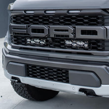 Load image into Gallery viewer, Baja Designs 2021+ Ford Raptor OnX6 Behind Grill Kit -10in. Amber D/C