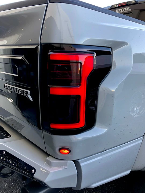 Recon Raptor Gen2 17-20 Rear OLED Taillights - Dark Smoked Red