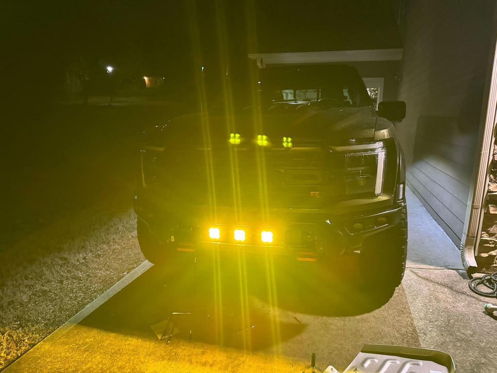 Axis Mounts Covert Bumper Diode Dynamics Lighting System for Ford 21-24 Gen3 Raptor
