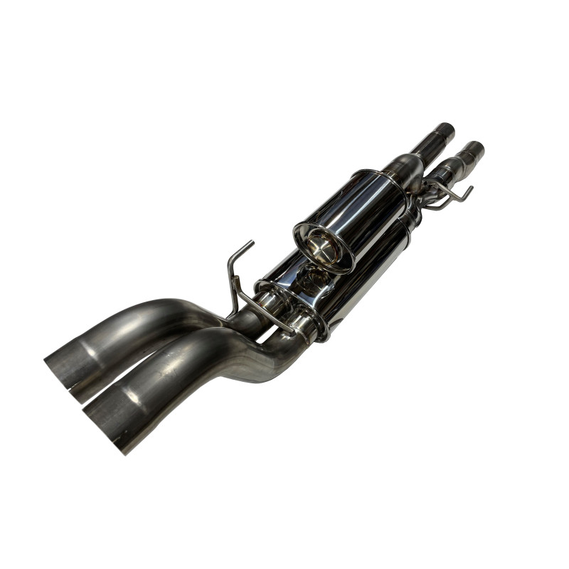 SPD 2017-2020 GEN2 RAPTOR / LIMITED F-150 304SS 3" HX SERIES Helmholtz Resonated Muffler Upgrade