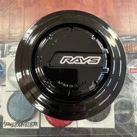RAYS LARGE PCD CENTER CAP BLACK/BLACK FOR 6×139 LIMITED EDITION