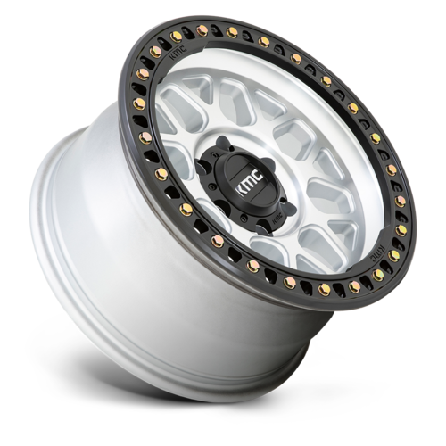 KMC GRS MACHINED W/ SATIN BLACK LIP