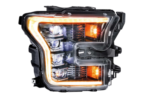 MORIMOTO FORD RAPTOR (17-20): XB LED HEADLIGHTS(AMBER DRL)