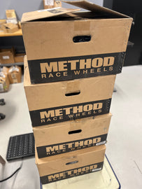 OPEN BOX (USED) - (4) Method Race Wheels Standard 17x8.5 316 Matte Black (6x139.7 (6x5.5) BS 4.75 - (4 Wheels)