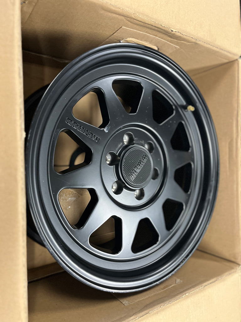 OPEN BOX (USED) - (4) Method Race Wheels Standard 17x8.5 316 Matte Black (6x139.7 (6x5.5) BS 4.75 - (4 Wheels)
