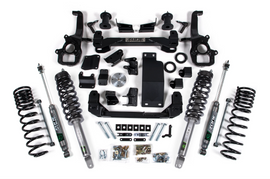 ZONE OFF-ROAD 4 INCH LIFT KIT | RAM 1500 (19-24) 4WD / LARGE BORE / LOADED STRUT NITRO SERIES FRONT