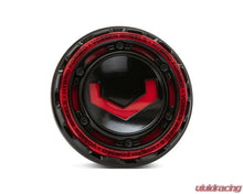 Load image into Gallery viewer, Vossen Billet Modular Cap - Large - Gloss Black w/ Red Insert