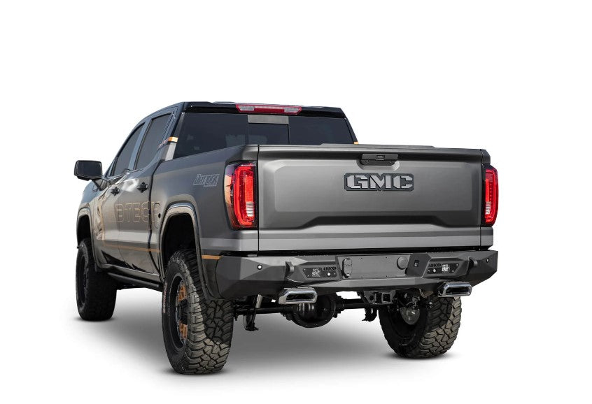 OPEN BOX (WILL CALL ONLY) ADD 2019-2021 Chevy/GMC 1500 Stealth Fighter Rear Bumper w/ Exhaust Tips