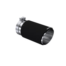 Load image into Gallery viewer, MBRP Universal Carbon Fiber Tip 6in OD/5in Inlet/12in L - Angle Cut Tip