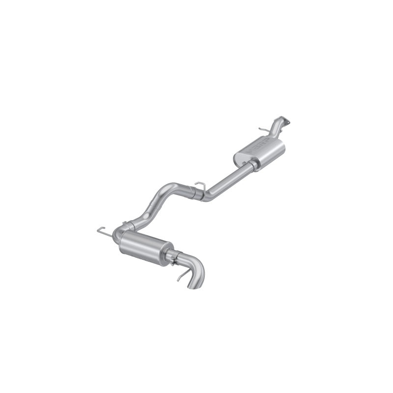 MBRP 2021-2023 Ford Bronco 2.3L/2.7L Aluminized Steel 3in Cat-Back, Single High Clearance Rear Exit