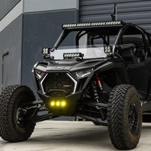Load image into Gallery viewer, Baja Designs 2025 Polaris RZR Pro-R/S/XP OnX6+ 10in Light Bar Hood Mount Kit - Baja Amber