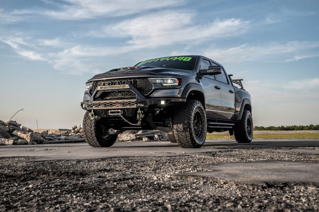 21-24 Ram TRX Freedom Series - Baja Front Bumper (Winch Mount) Textured Black, BLK Oxide Bolts