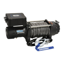 Load image into Gallery viewer, Superwinch 15000 LBS 12V DC 15/32in x 78ft Synthetic Rope Tiger Shark 15000SR Winch